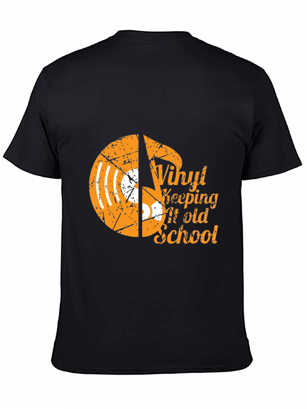 Vinyl Keeping It Old School Graphic Tee