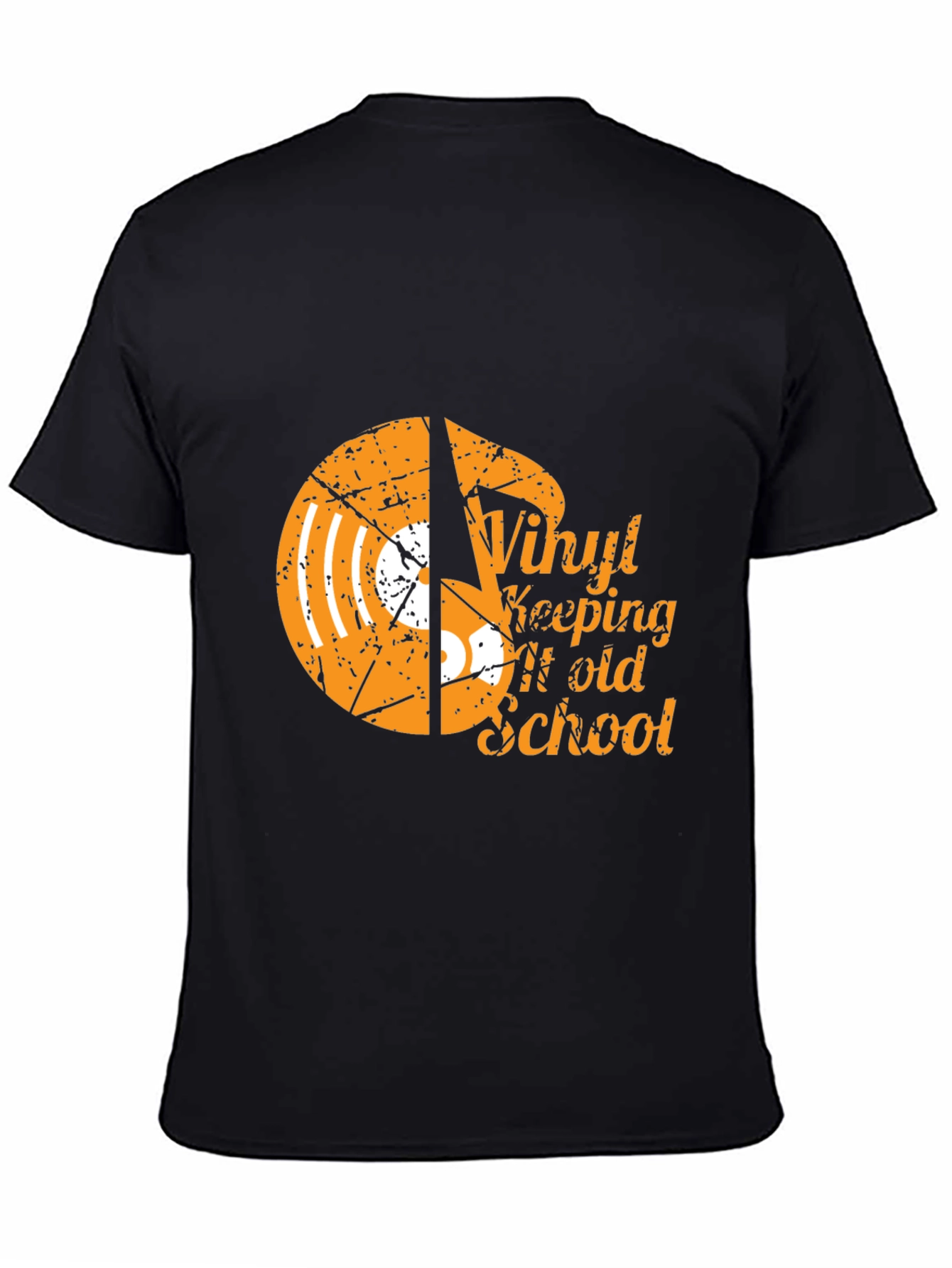 Vinyl Keeping It Old School Graphic Tee
