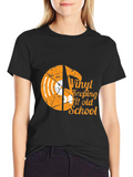 Vinyl Keeping It Old School Graphic Tee