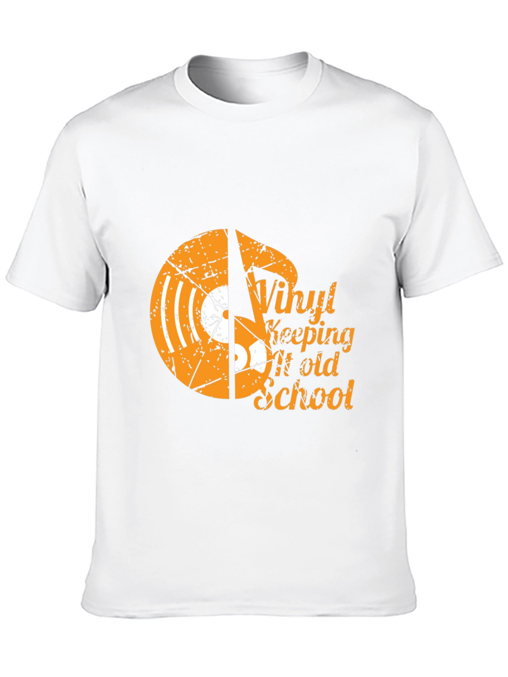 Vinyl Keeping It Old School Graphic Tee