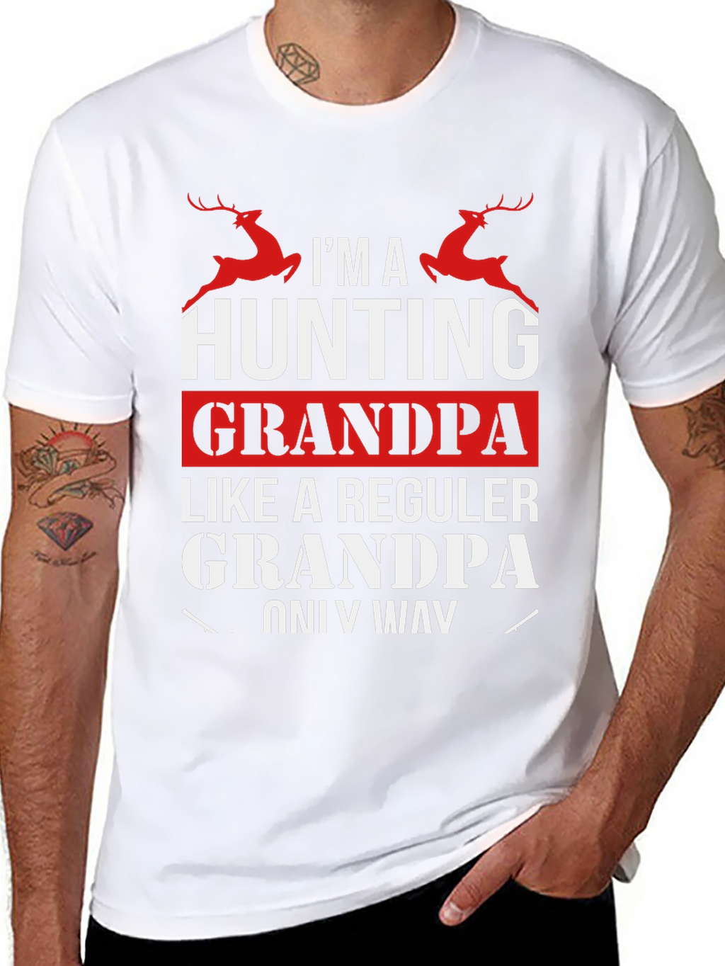 Hunting Grandpa Graphic T-Shirt