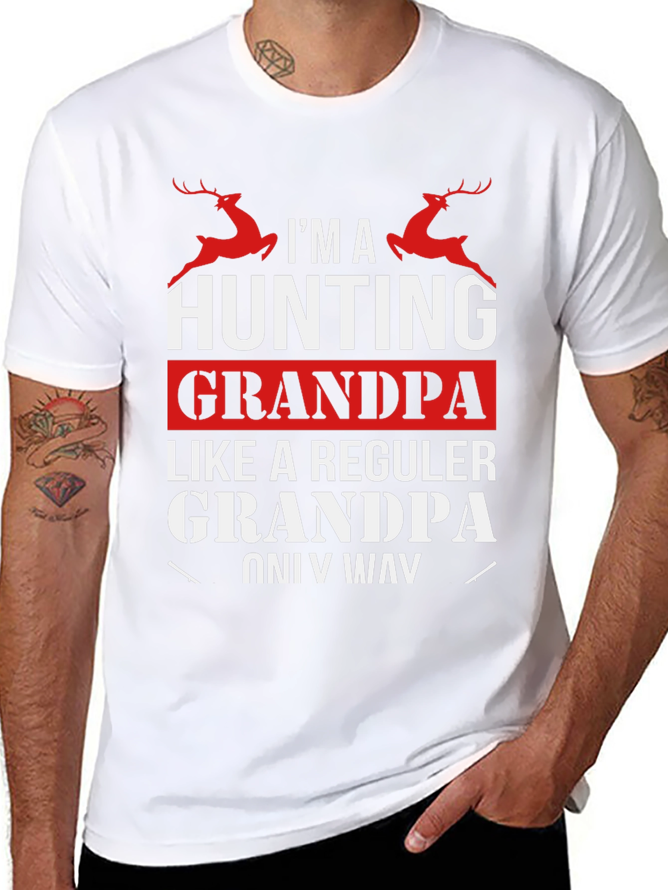 Hunting Grandpa Graphic T-Shirt