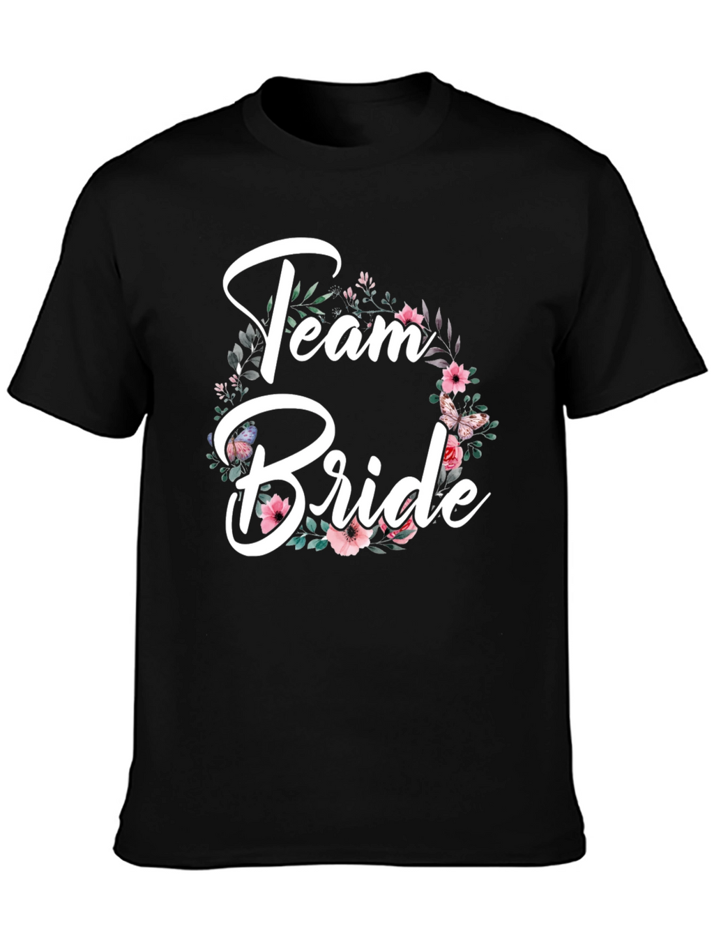 Team Bride Floral T-Shirt