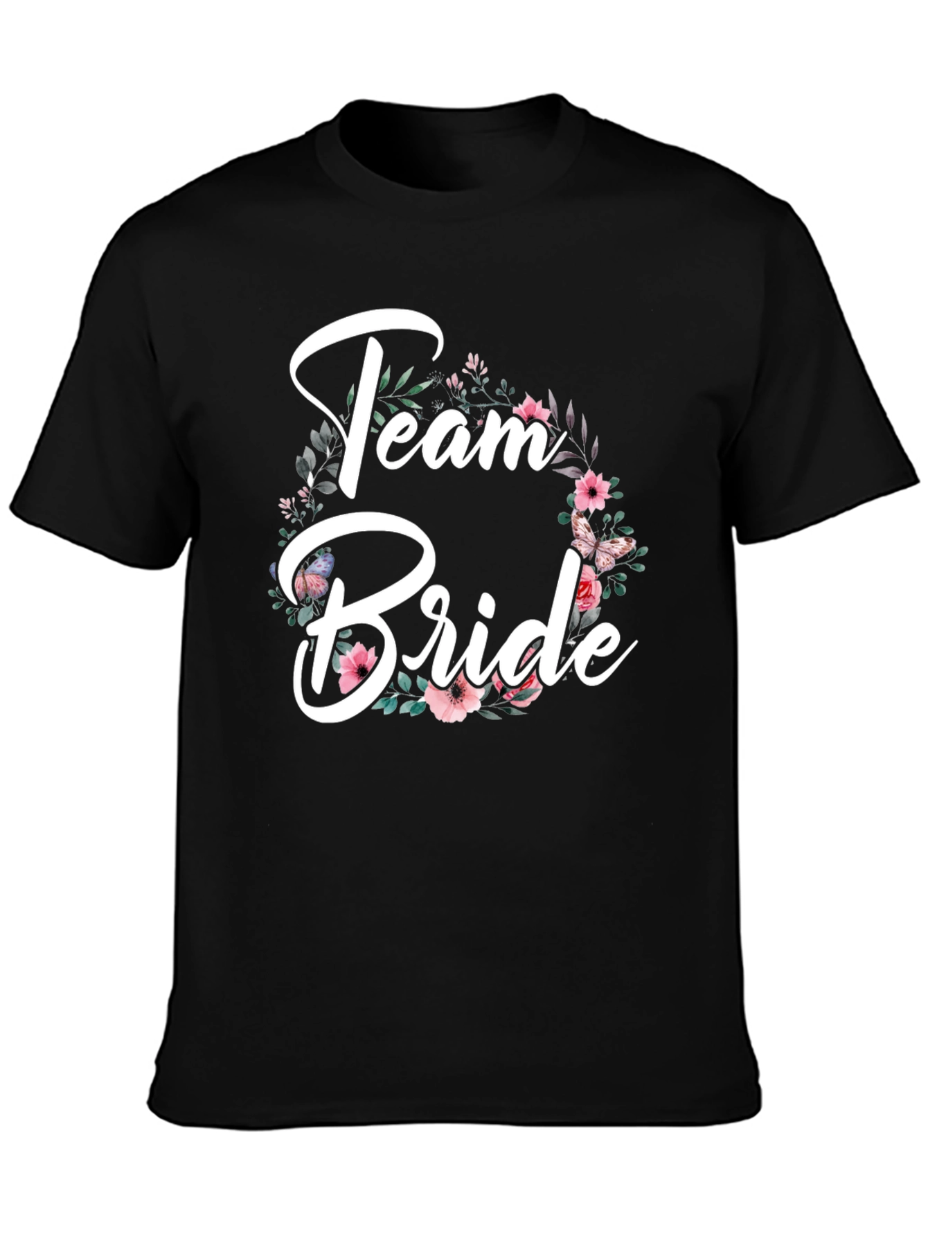 Team Bride Floral T-Shirt