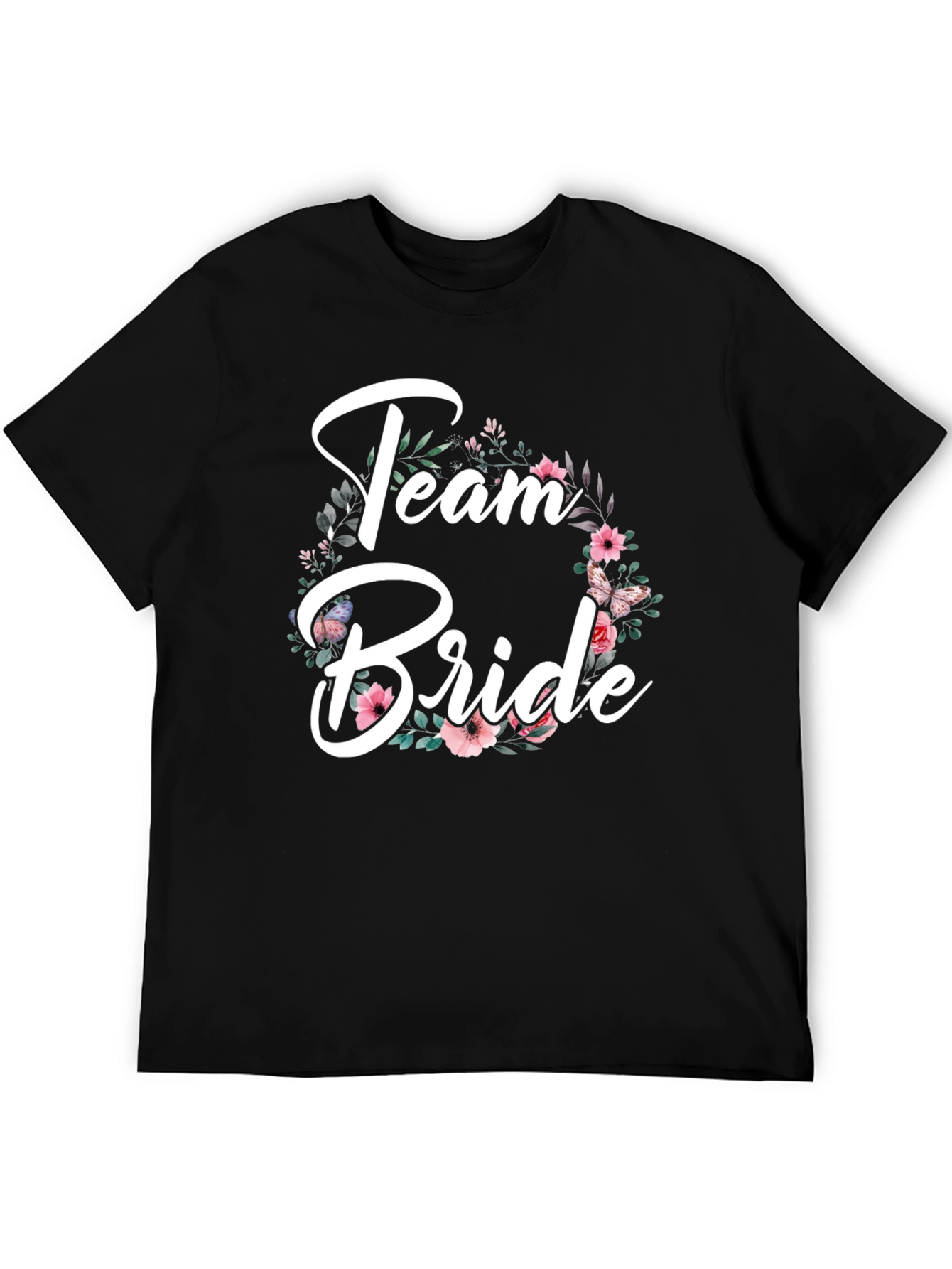 Team Bride Floral T-Shirt