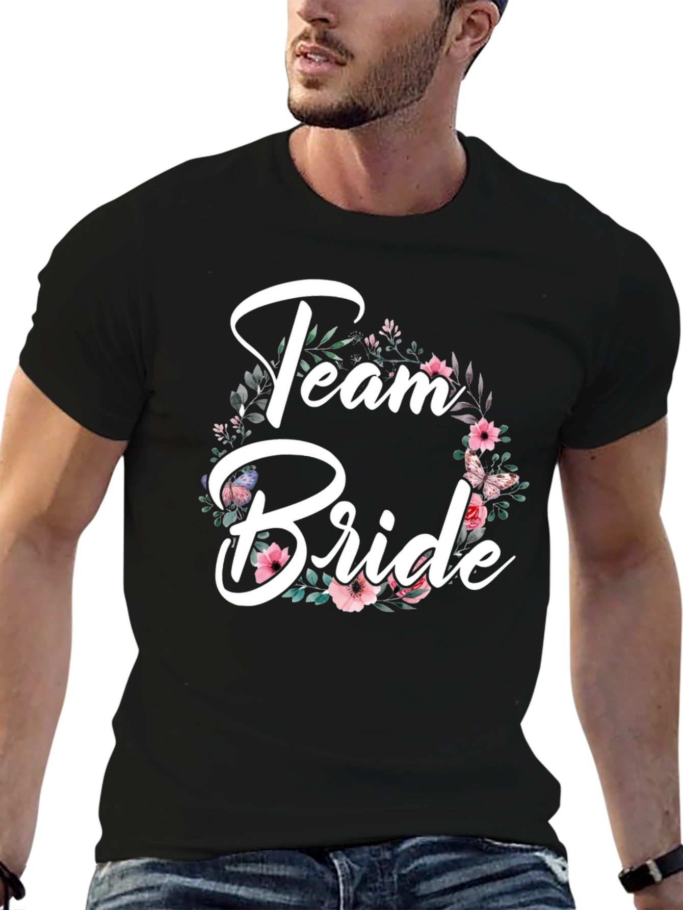 Team Bride Floral T-Shirt