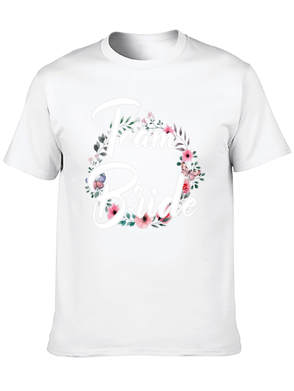 Team Bride Floral T-Shirt