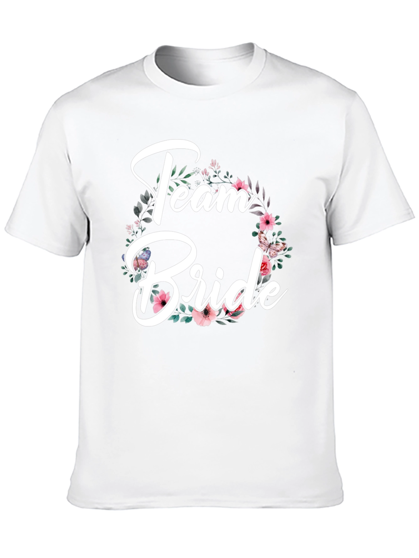 Team Bride Floral T-Shirt