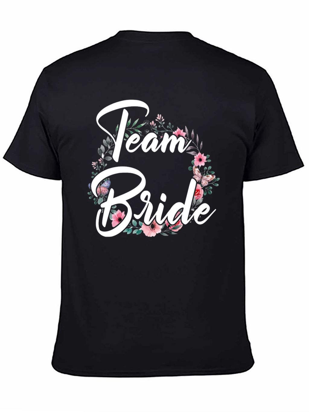 Team Bride Floral T-Shirt
