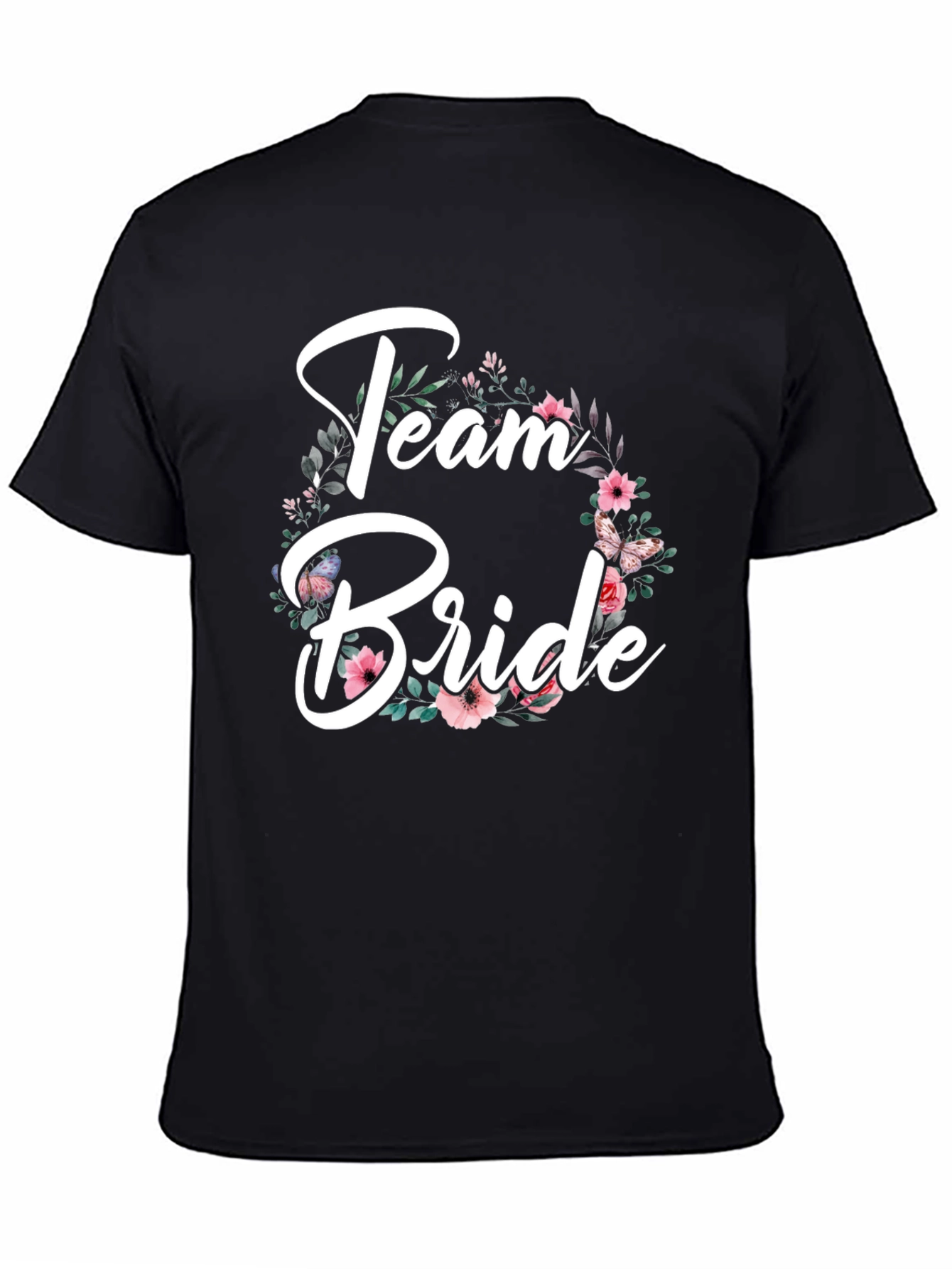 Team Bride Floral T-Shirt