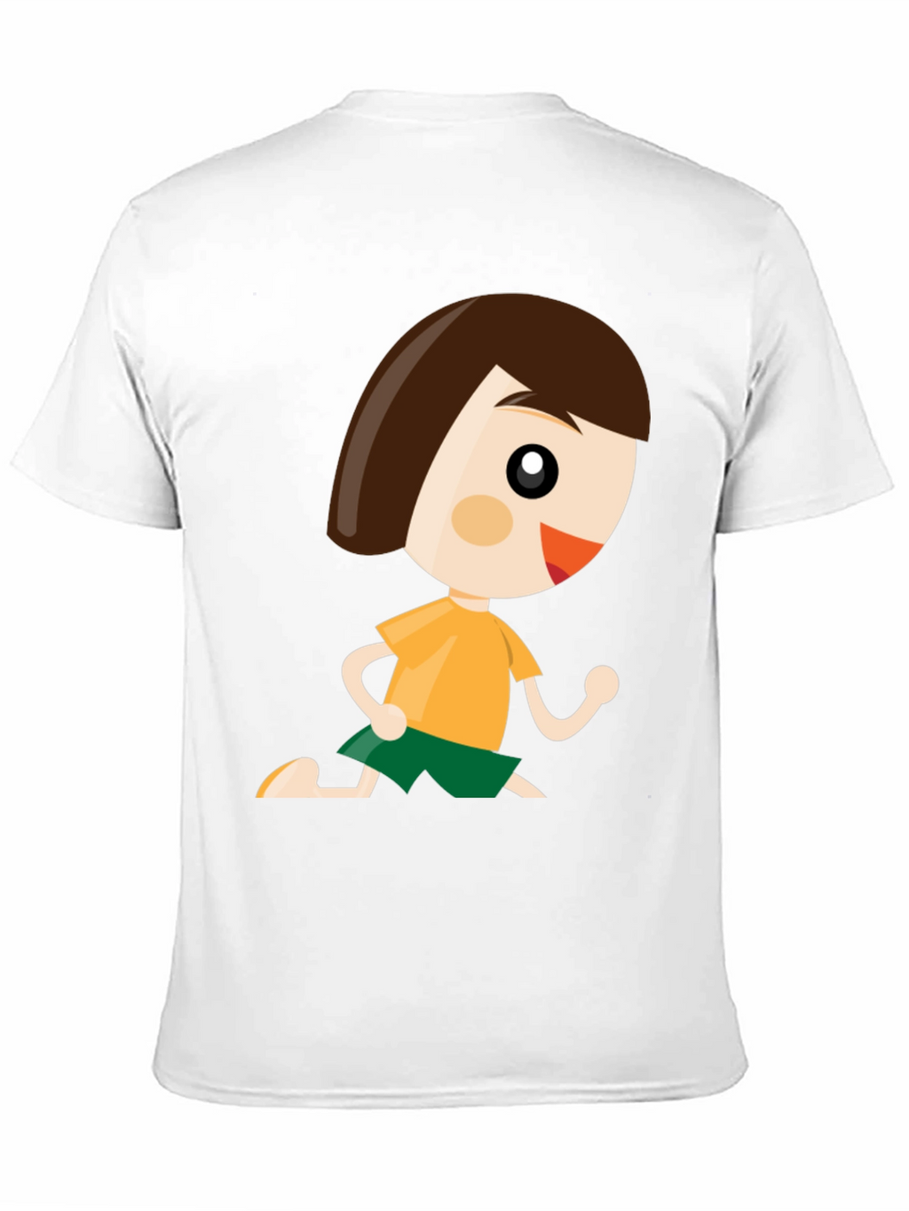 Cartoon Boy Graphic Tee - Fun Casual Wear