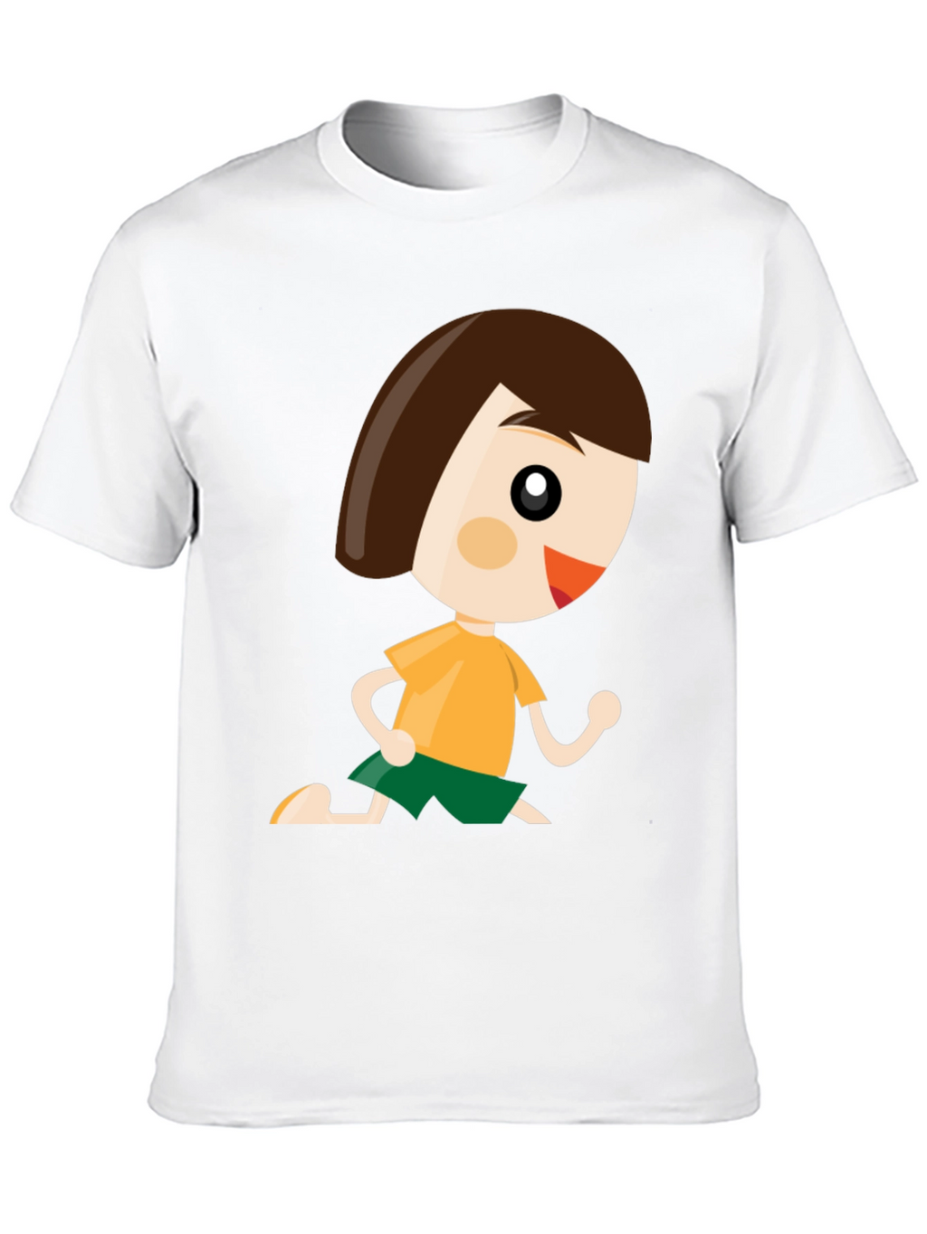 Cartoon Boy Graphic Tee - Fun Casual Wear