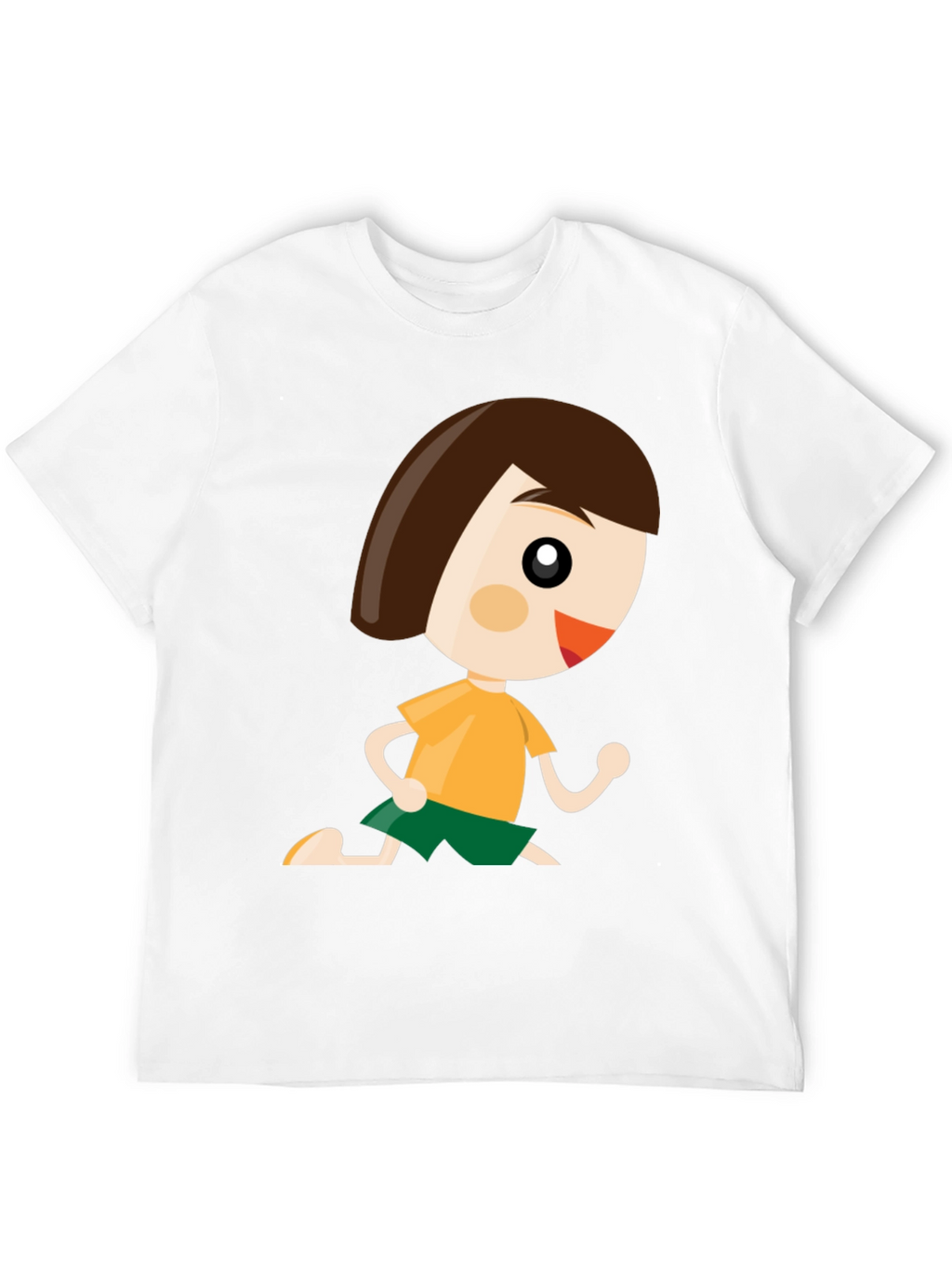 Cartoon Boy Graphic Tee - Fun Casual Wear