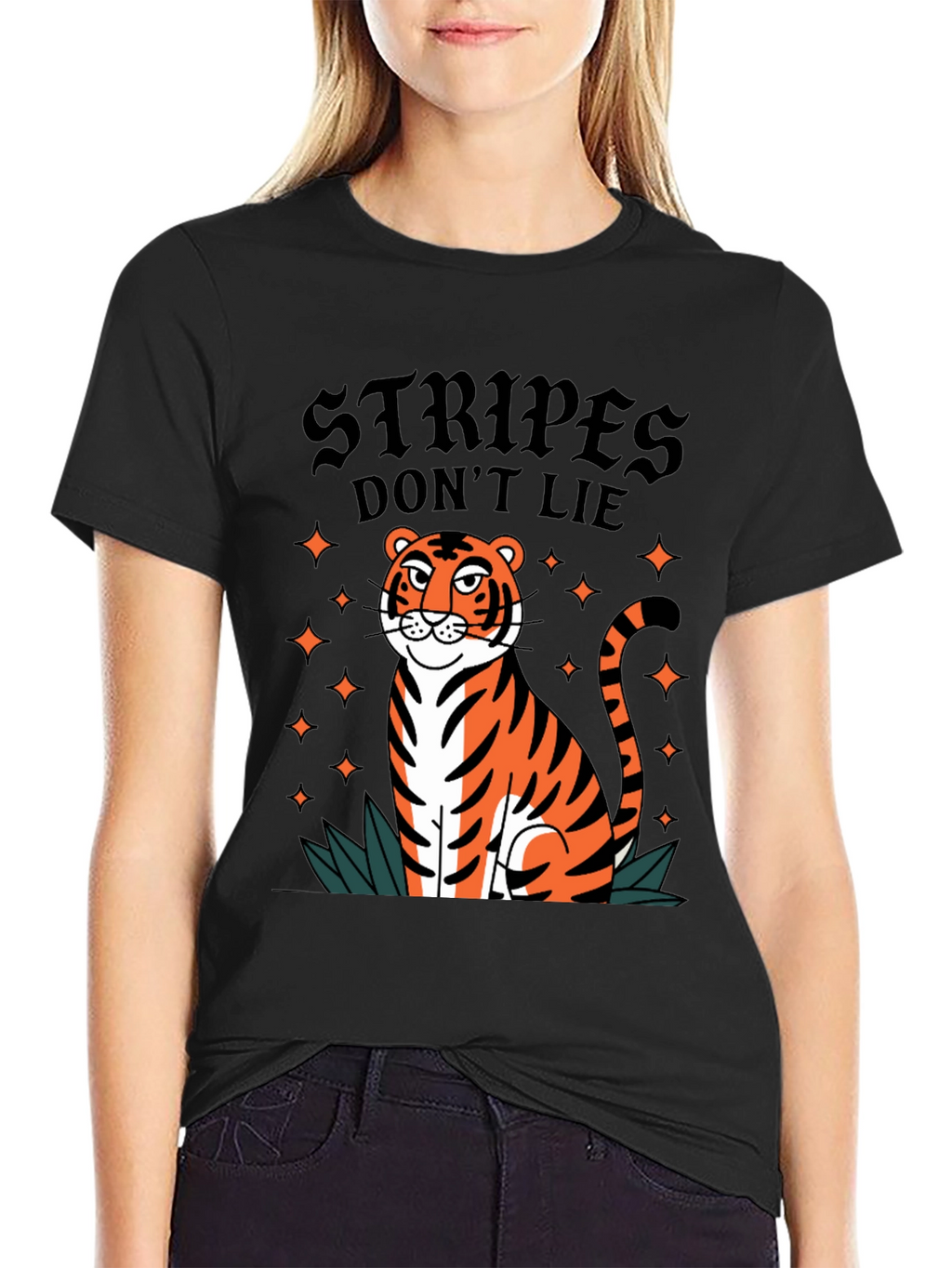 Stripes Dont Lie Graphic Tee