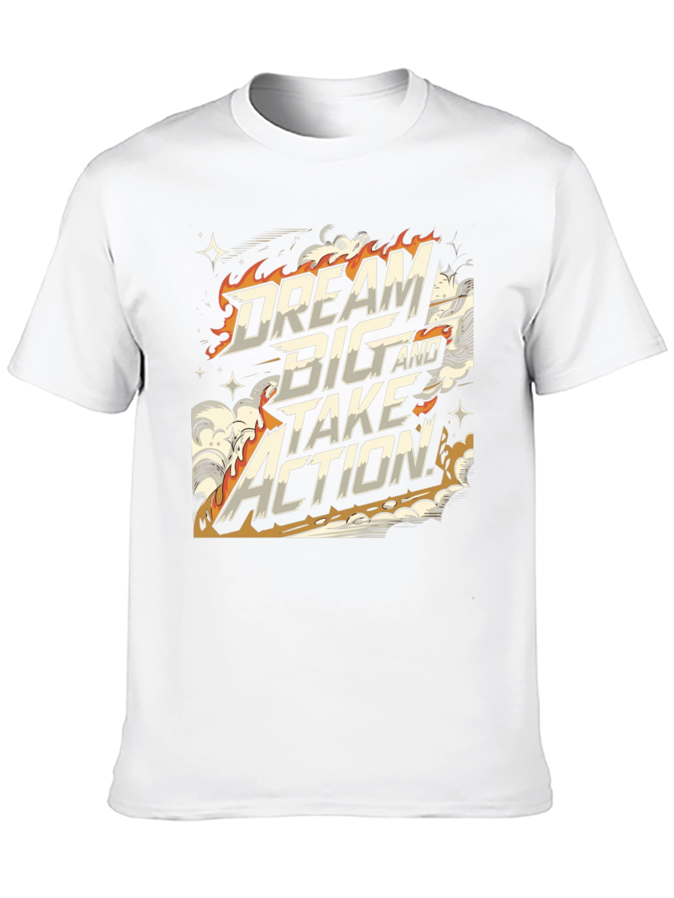 Dream Big & Take Action Graphic T-Shirt