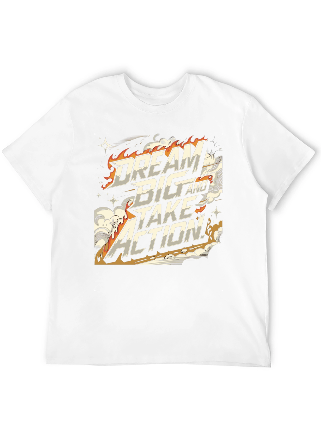 Dream Big & Take Action Graphic T-Shirt