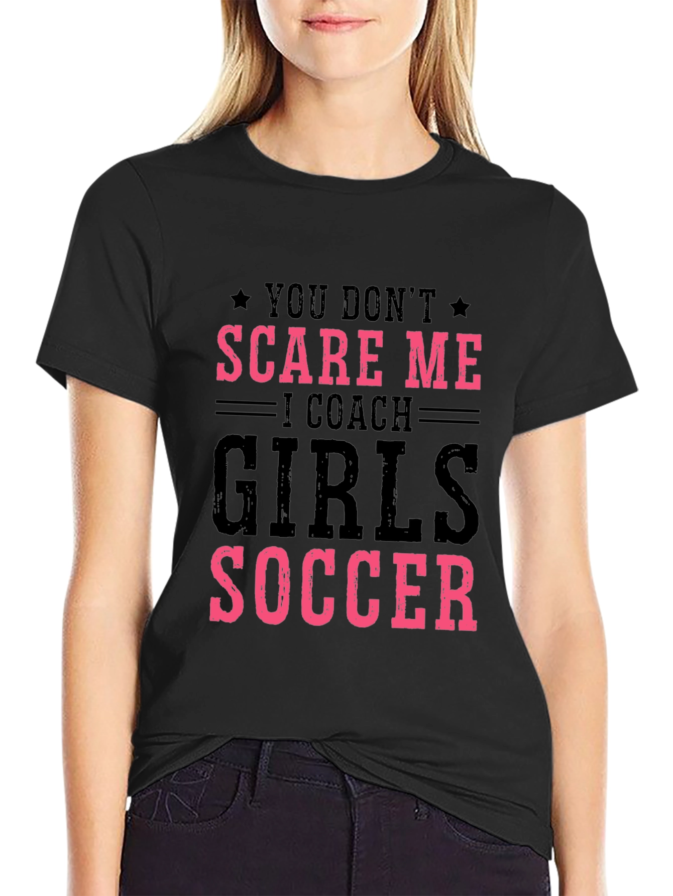 Funny Girls Soccer Coach T-Shirt