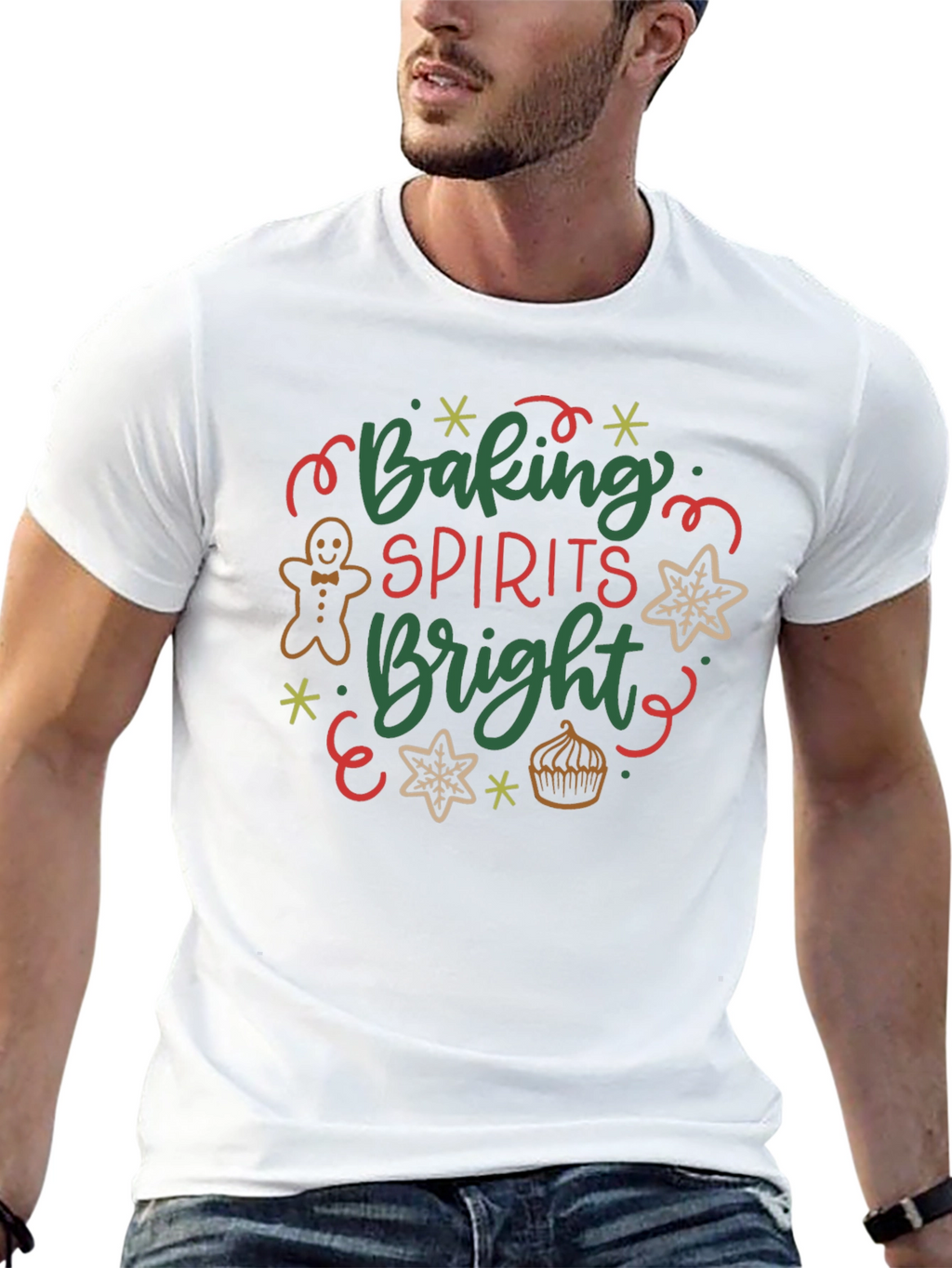 Baking Spirits Bright Graphic Tee