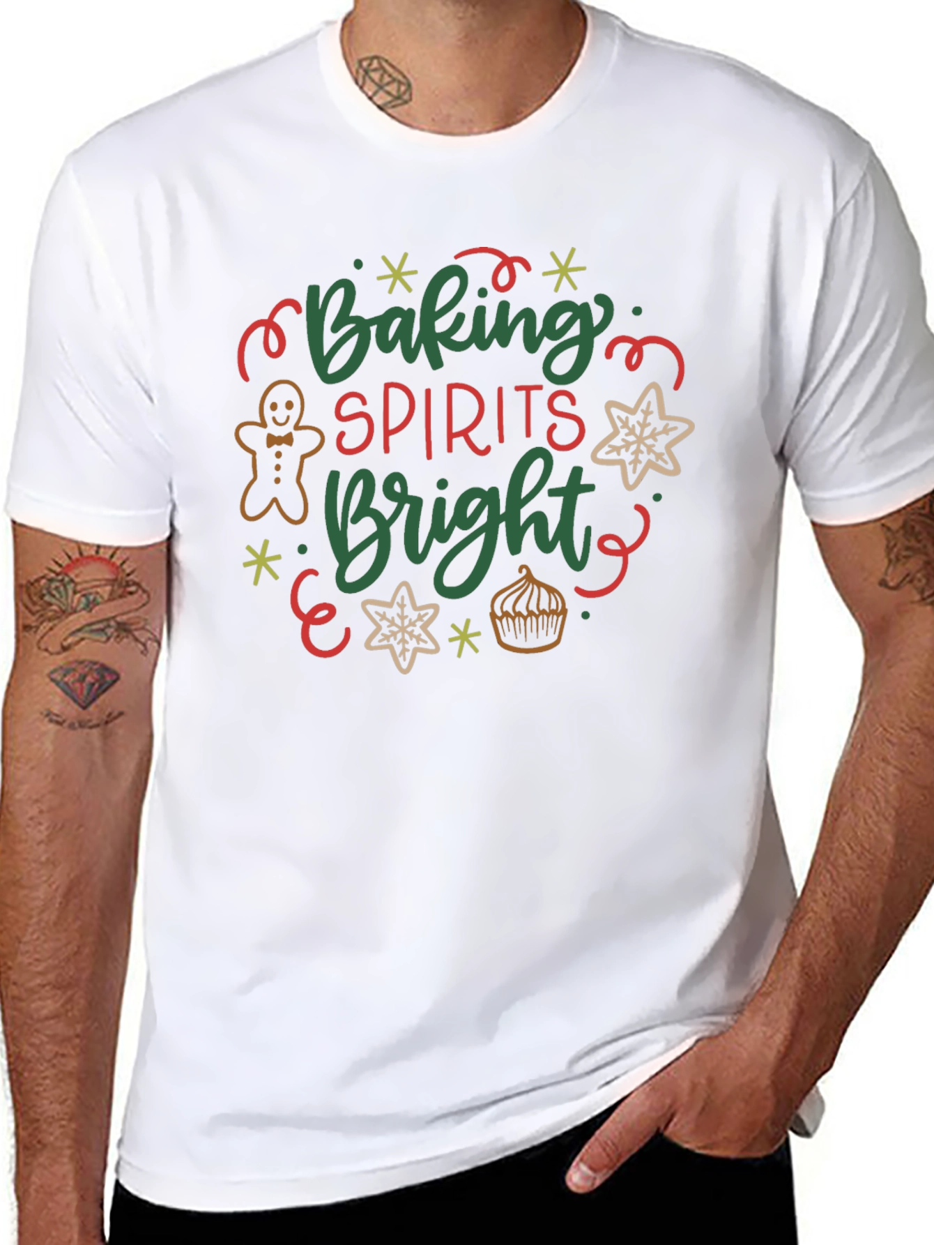Baking Spirits Bright Graphic Tee