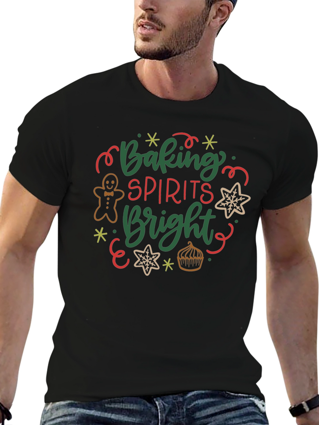 Baking Spirits Bright Graphic Tee