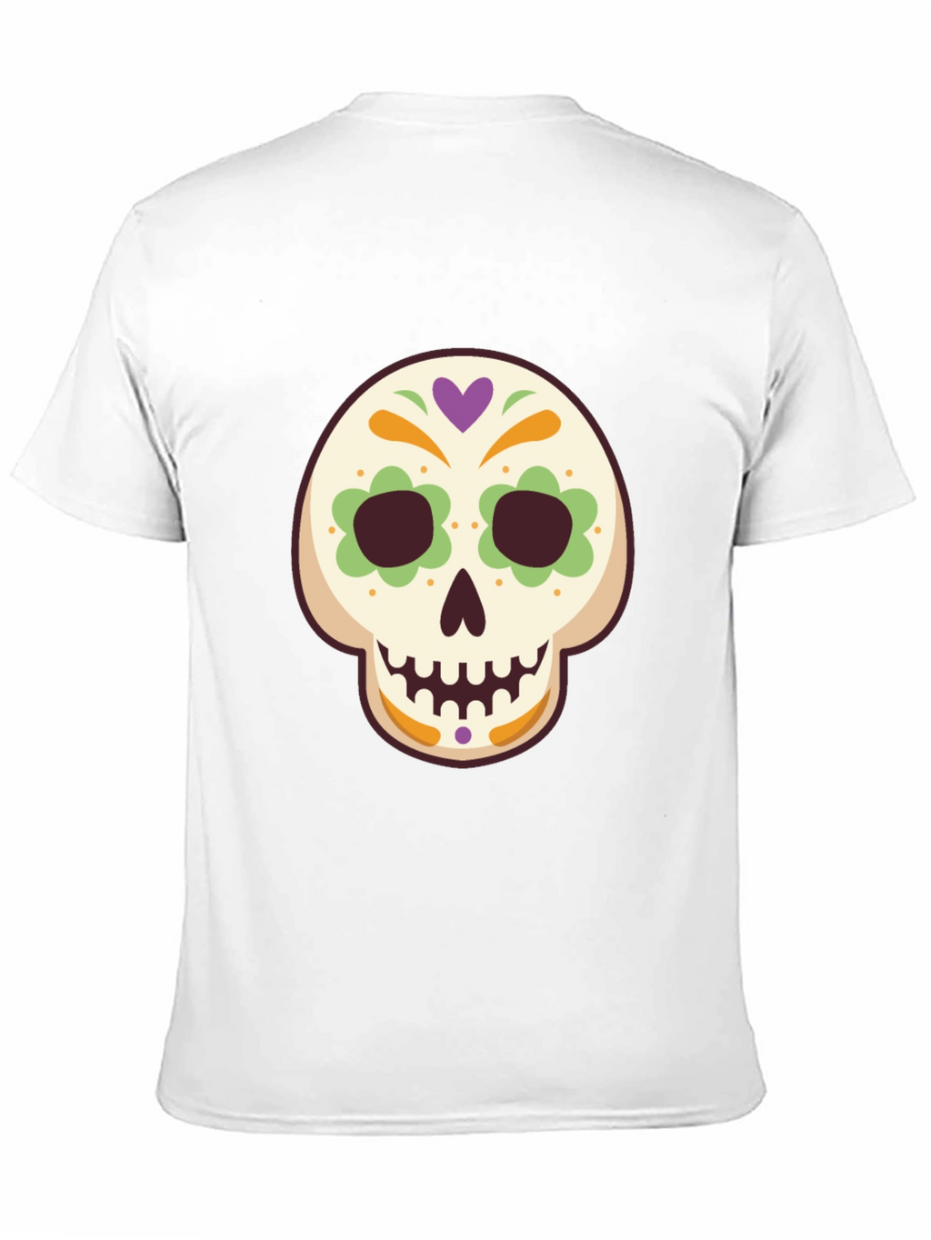 Sugar Skull Graphic Tee - Mens Black T-Shirt