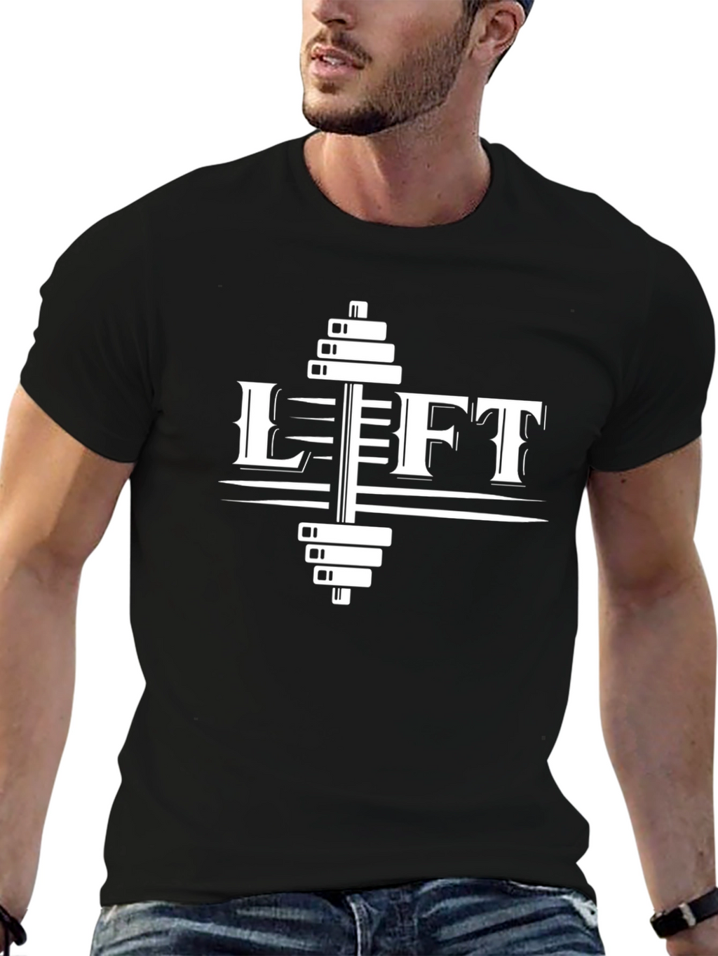 Lift Weights Graphic Tee - Gym Fitness Shirt