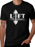 Lift Weights Graphic Tee - Gym Fitness Shirt