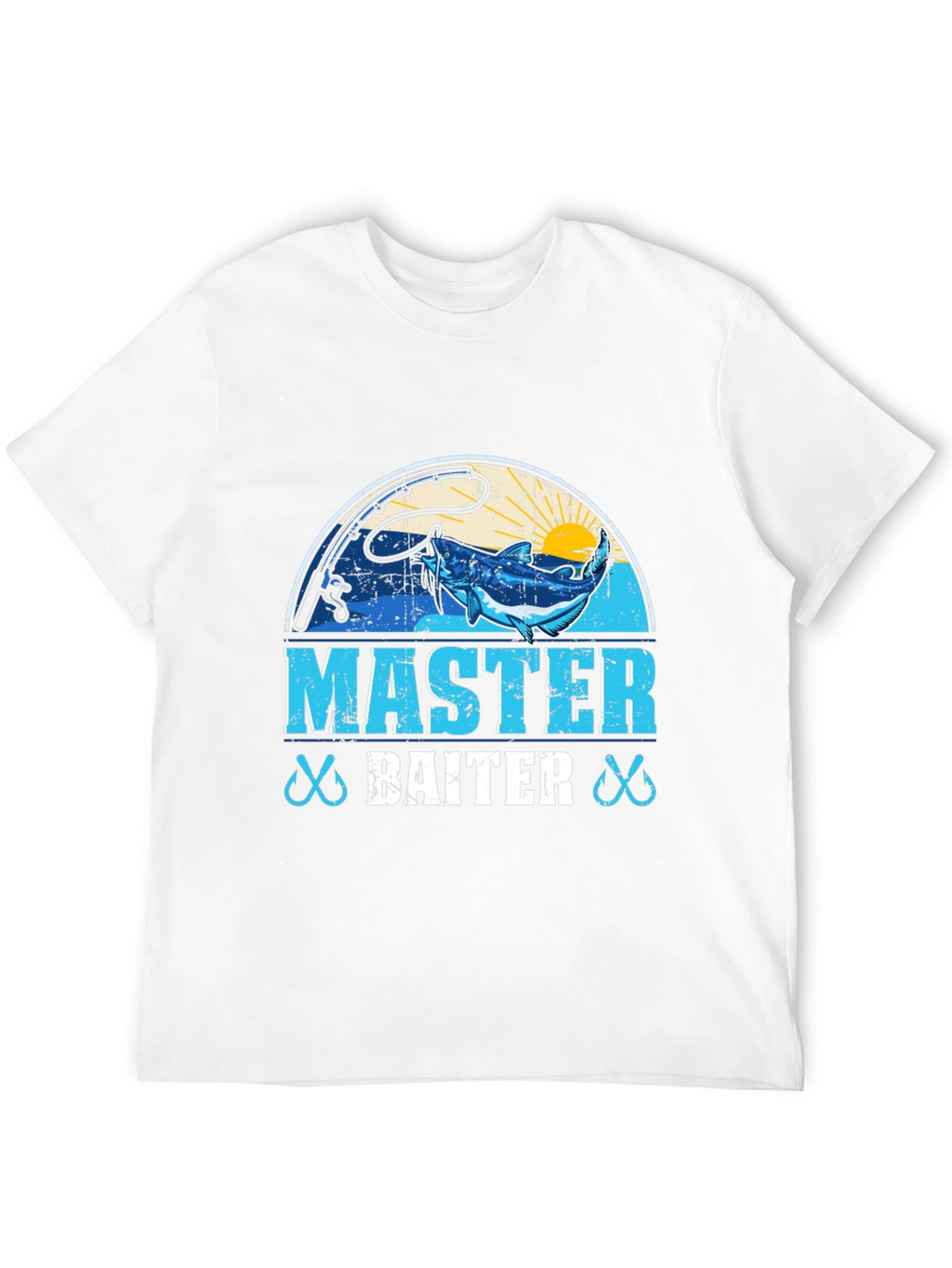 Master Baiter Fishing Graphic T-Shirt