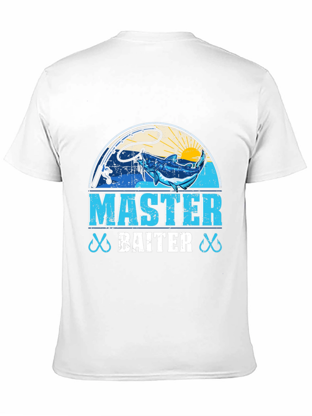 Master Baiter Fishing Graphic T-Shirt