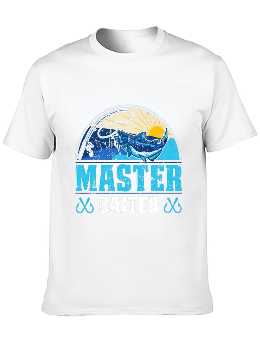 Master Baiter Fishing Graphic T-Shirt