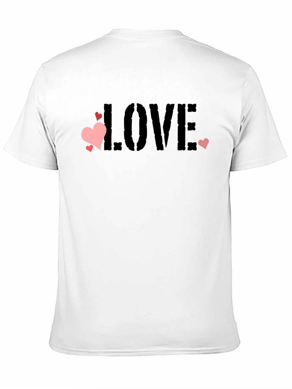Love Heart Graphic Tee - Stylish Casual Wear