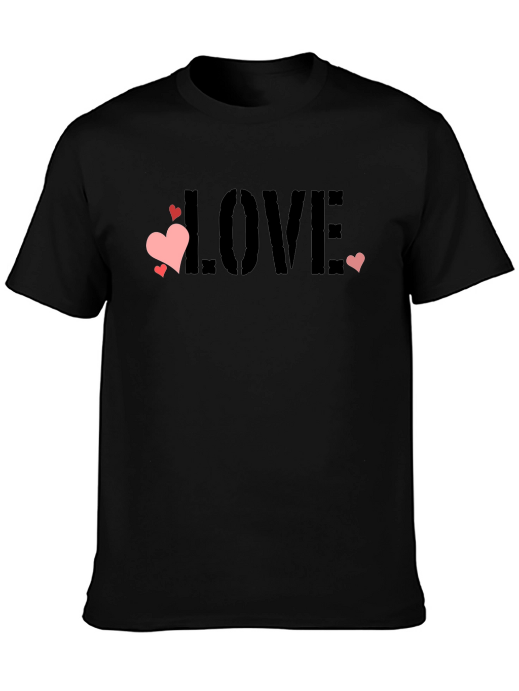 Love Heart Graphic Tee - Stylish Casual Wear