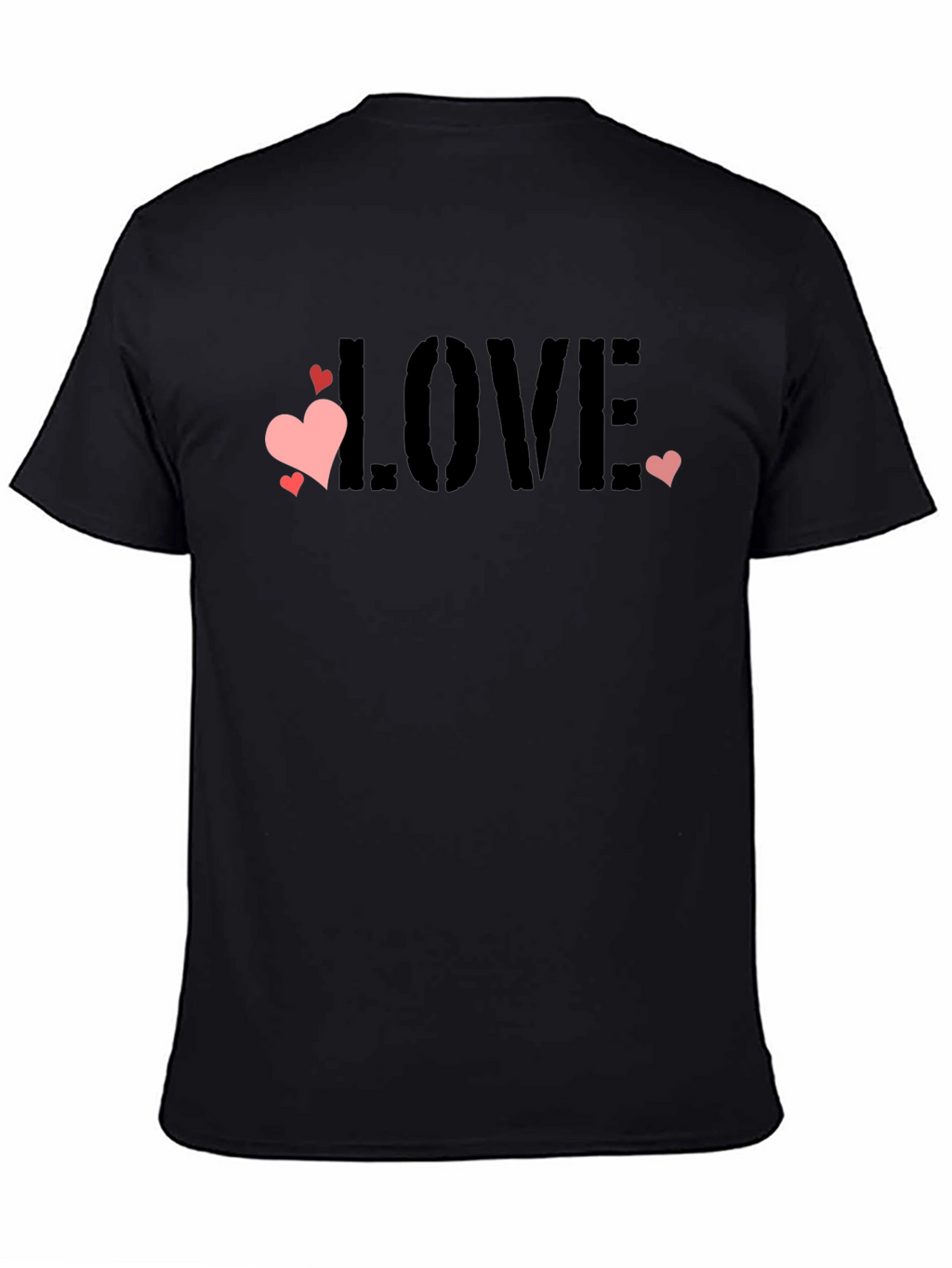 Love Heart Graphic Tee - Stylish Casual Wear