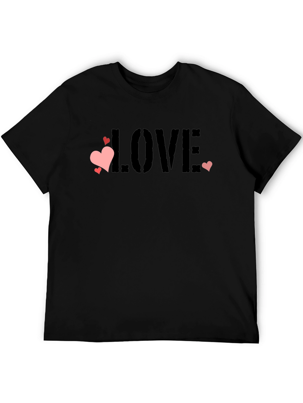 Love Heart Graphic Tee - Stylish Casual Wear