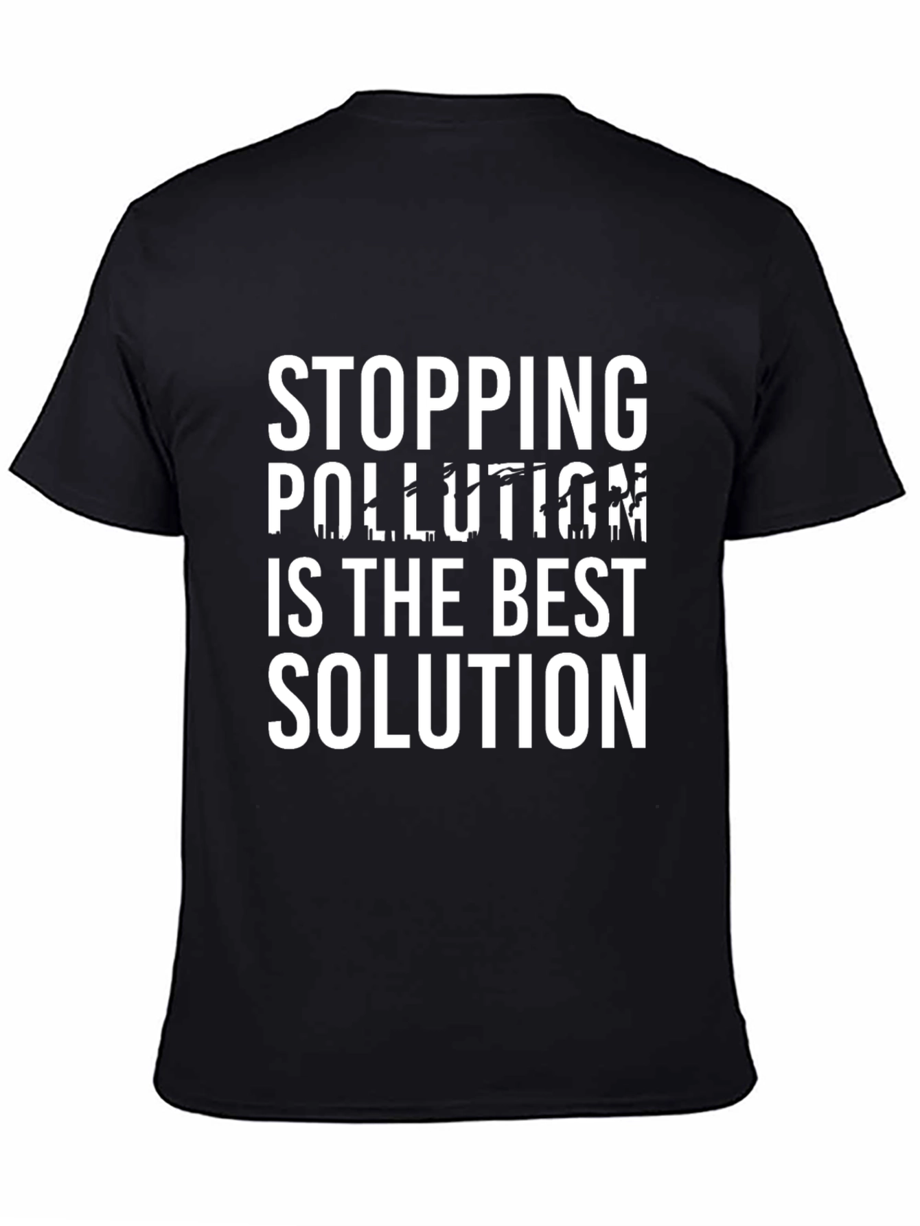 Eco-Friendly Tee: Stopping Pollution Solution