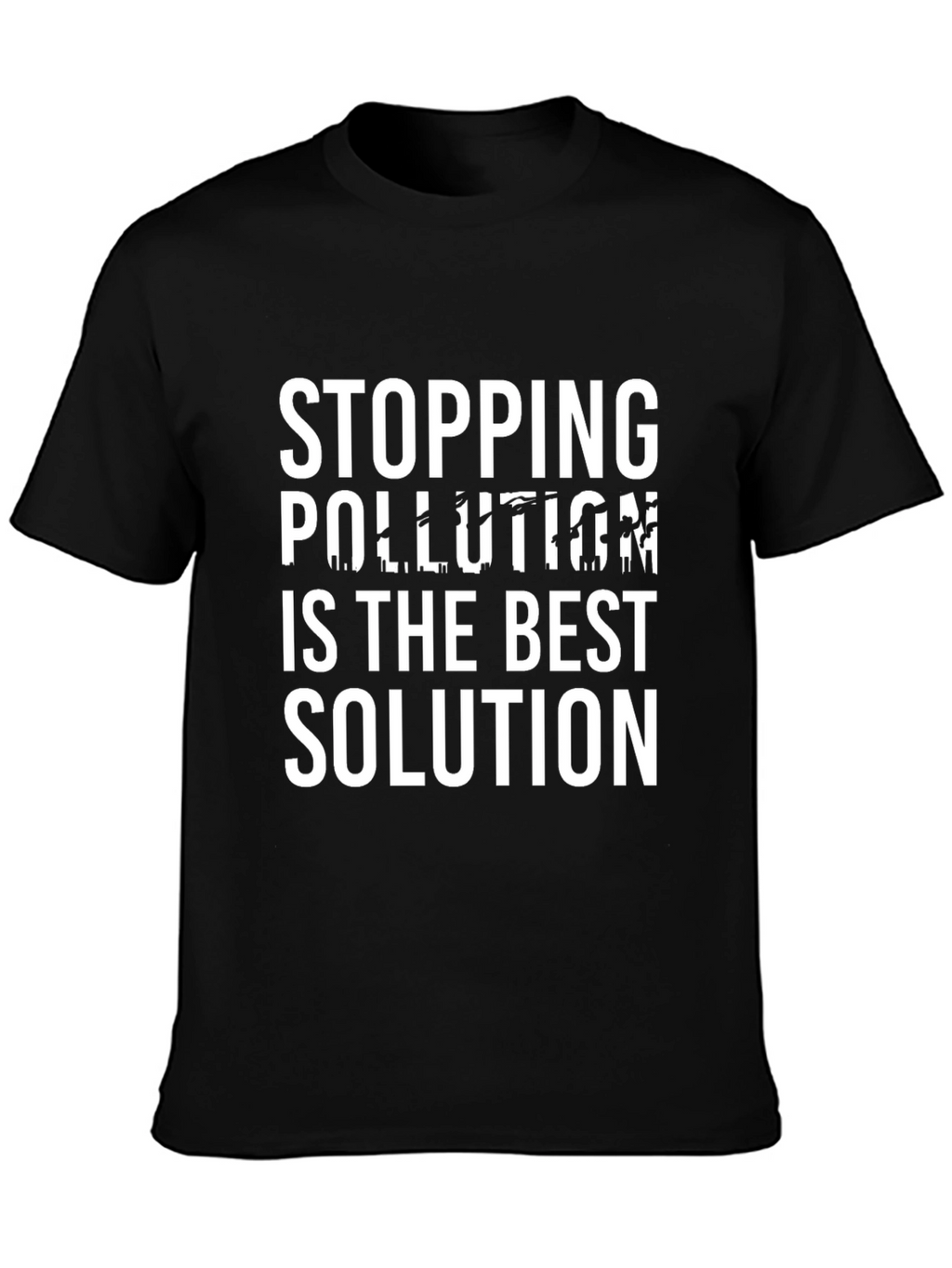 Eco-Friendly Tee: Stopping Pollution Solution