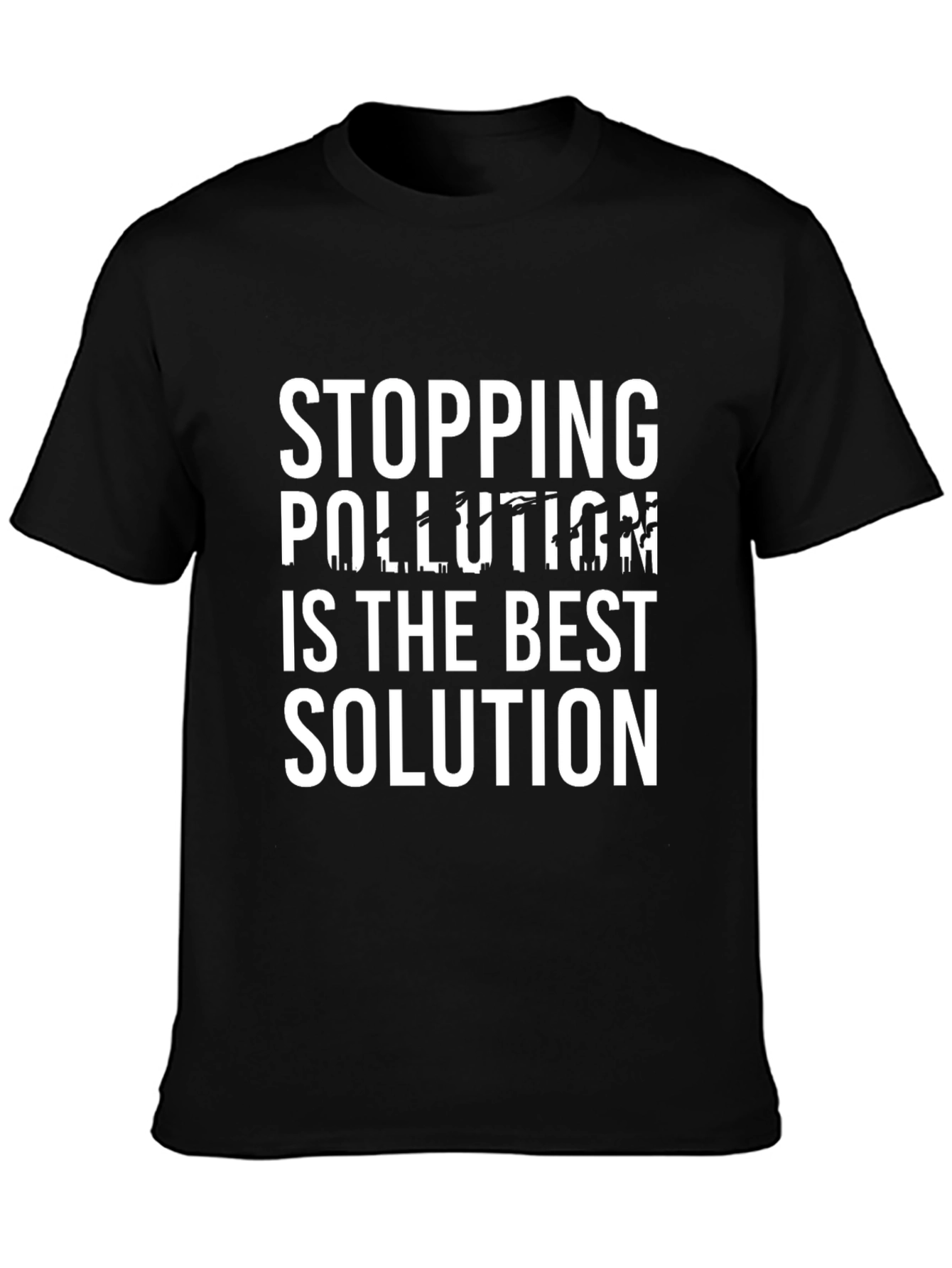 Eco-Friendly Tee: Stopping Pollution Solution