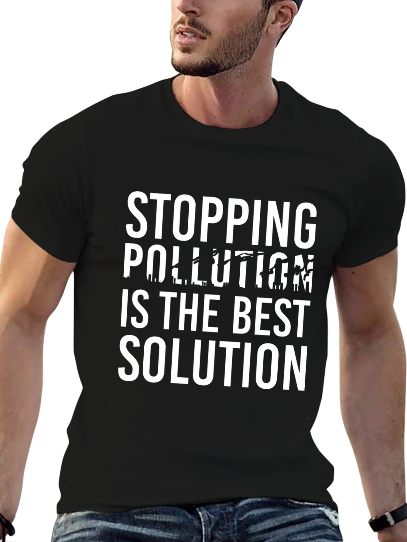 Eco-Friendly Tee: Stopping Pollution Solution