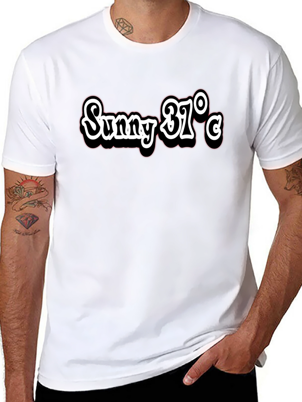 Sunny 31 Degrees T-Shirt | Stylish Weather Tee