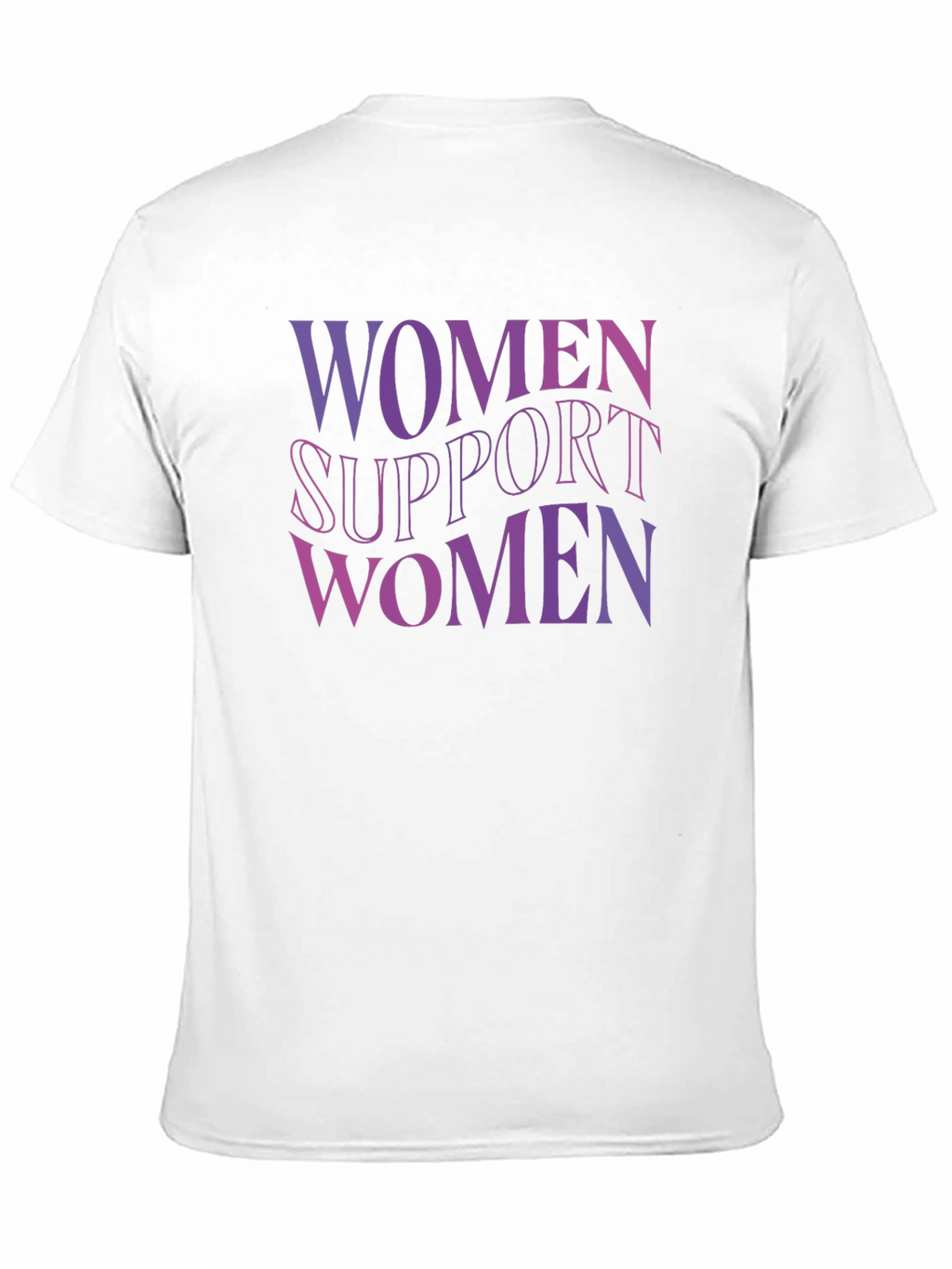 Women Support Women Graphic Tee - Black