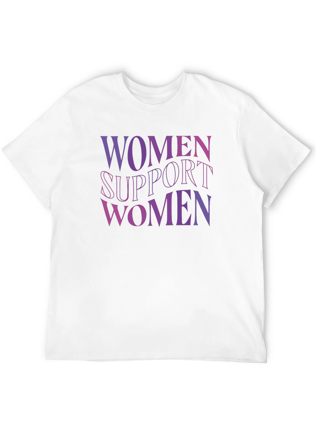 Women Support Women Graphic Tee - Black