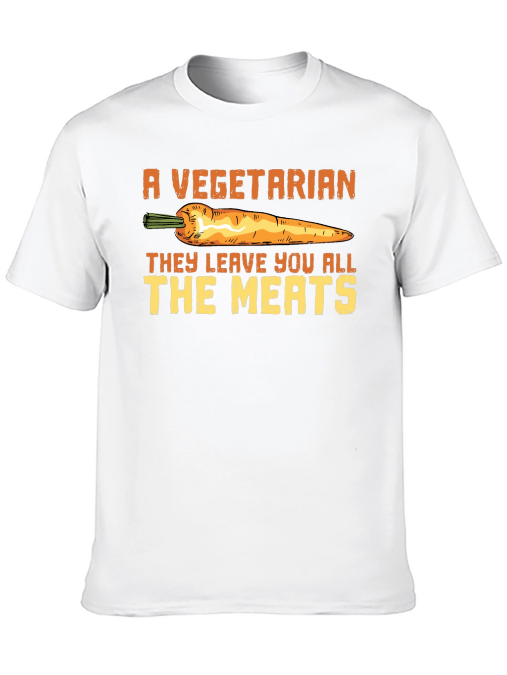Vegetarian All The Meats Funny T-Shirt