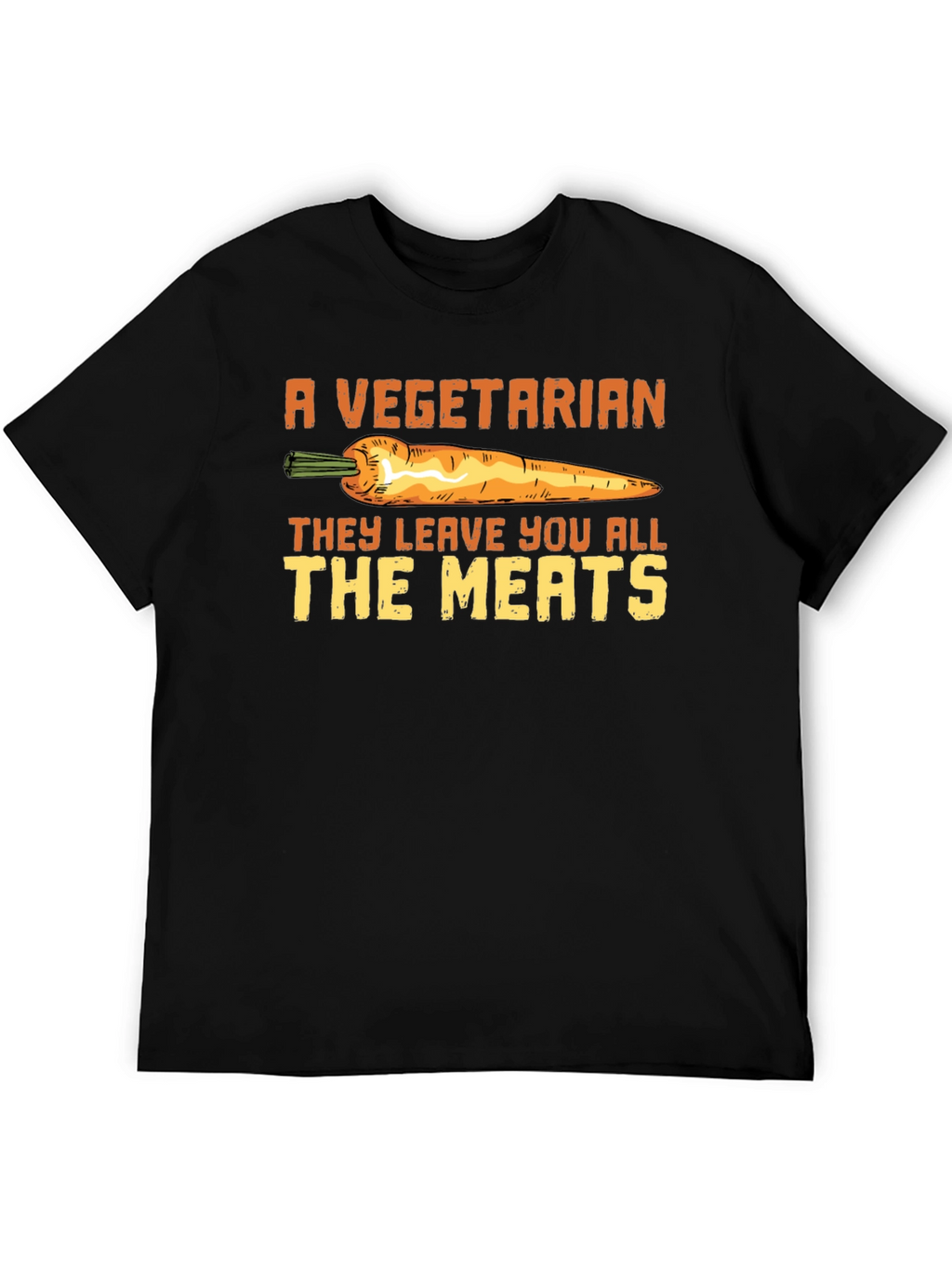 Vegetarian All The Meats Funny T-Shirt