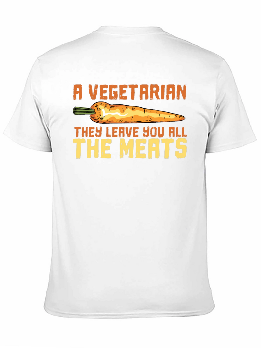 Vegetarian All The Meats Funny T-Shirt