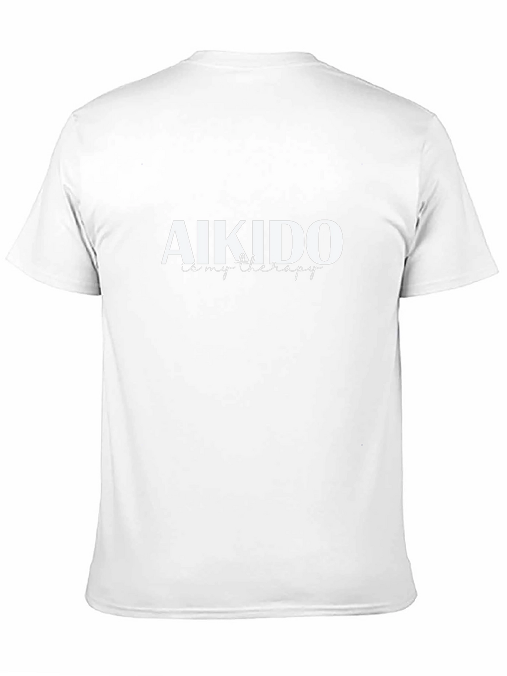 Aikido Therapy T-Shirt - Black Martial Arts Tee