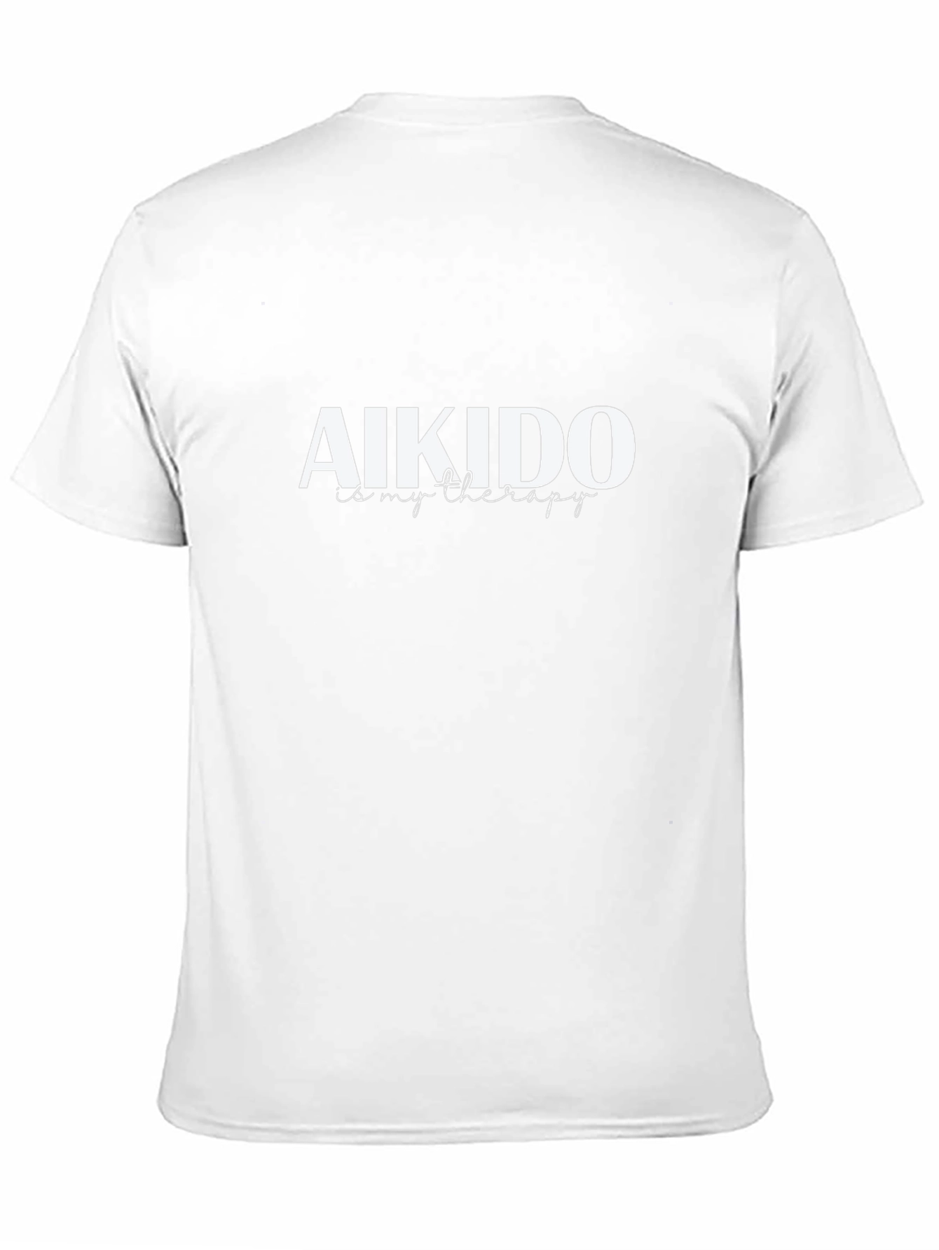Aikido Therapy T-Shirt - Black Martial Arts Tee