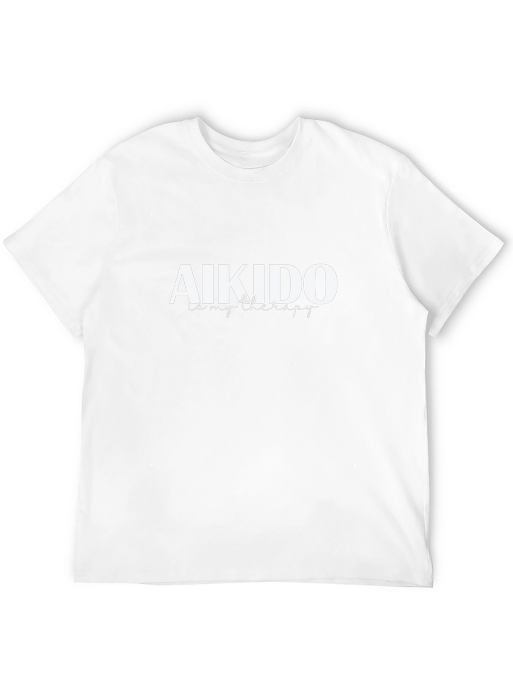 Aikido Therapy T-Shirt - Black Martial Arts Tee