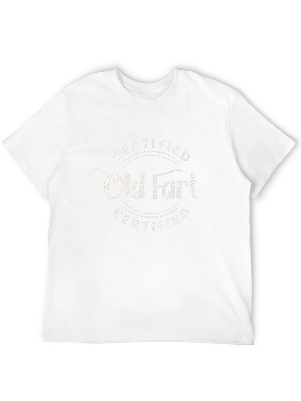 Certified Old Fart T-Shirt Novelty Tee