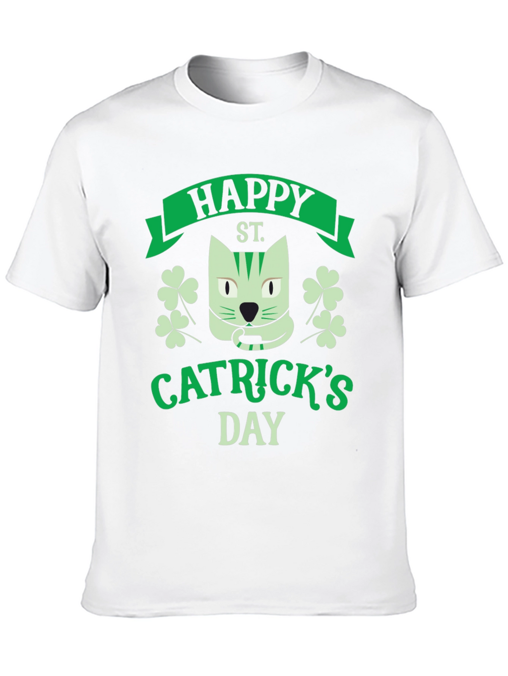 Happy Catricks Day Black T-Shirt