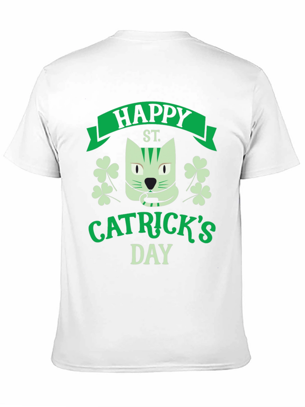 Happy Catricks Day Black T-Shirt